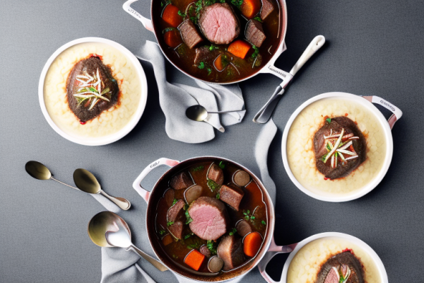 What is the difference between beef stew and beef bourguignon?