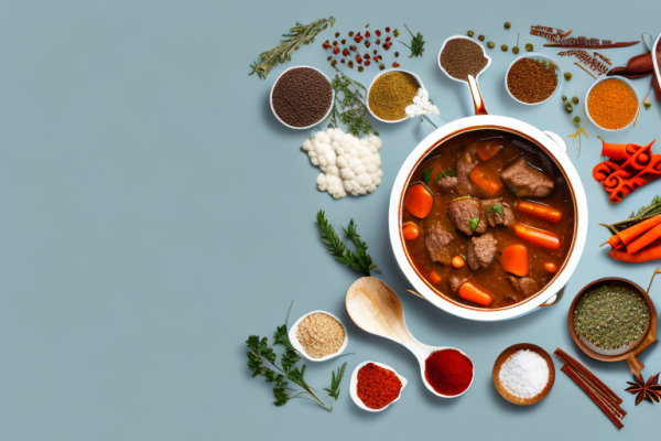 How can I make beef stew with a Middle Eastern influence?