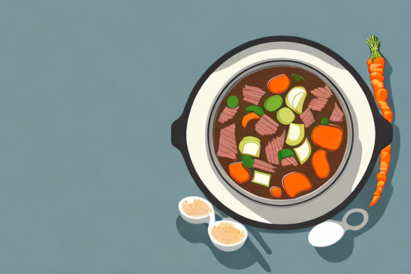 Can I make beef stew with vegetable stock for a vegan option?