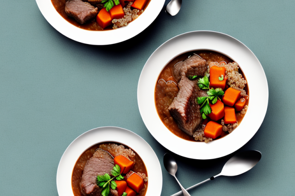 Can I make beef stew with quinoa instead of potatoes?