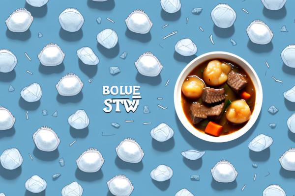 Beef Stew Blue Cheese Dumplings