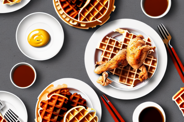 What is the origin of chicken and waffles?