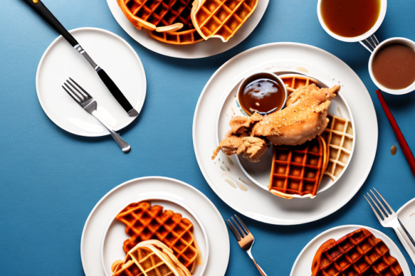 Can you make chicken and waffles without a waffle iron?