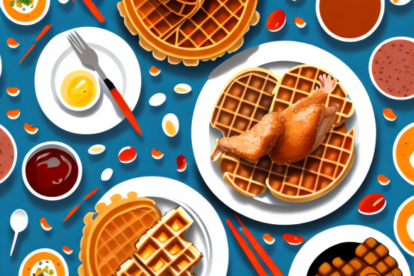 Are there any health benefits to eating chicken and waffles?