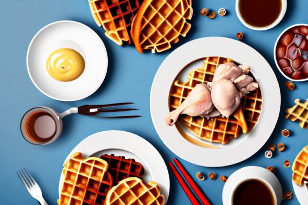 Can you use pre-made waffles for chicken and waffles?