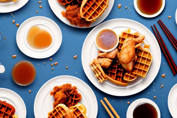 Are there any famous restaurants known for their chicken and waffles?