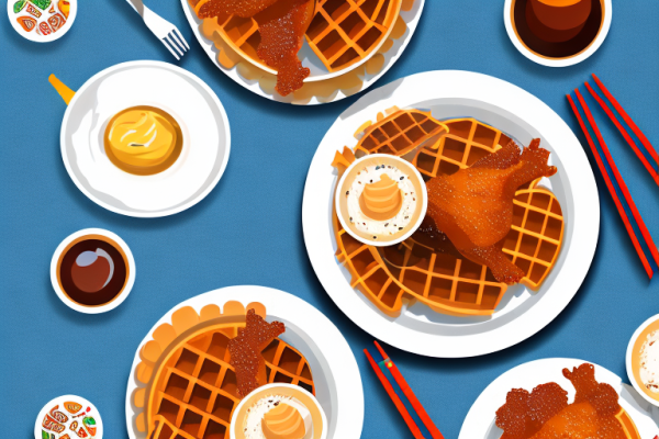 Are there any traditional holiday or special occasion dishes involving chicken and waffles?