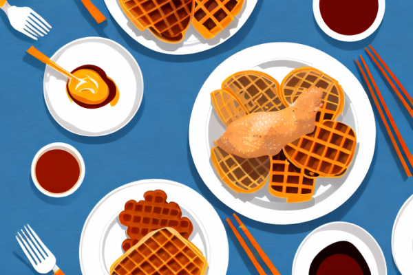 Can you make chicken and waffles with a different type of sauce?