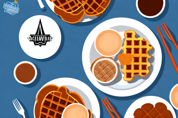 Are there any celebrity endorsements or partnerships related to chicken and waffles?