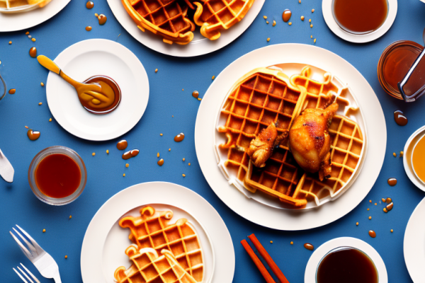 Can you make chicken and waffles with a different type of syrup flavor?