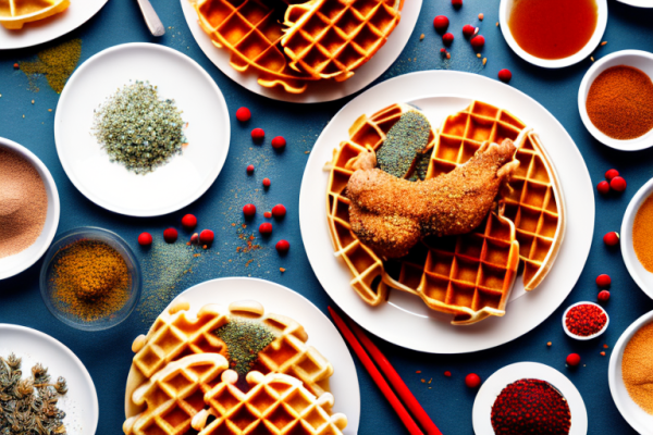 Can you make chicken and waffles with a different type of poultry seasoning?