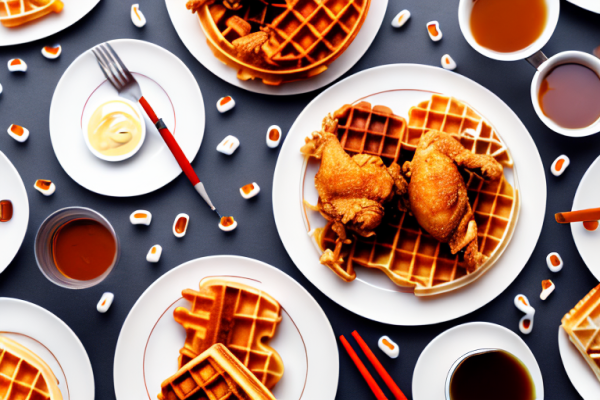 Are there any cultural traditions associated with chicken and waffles?