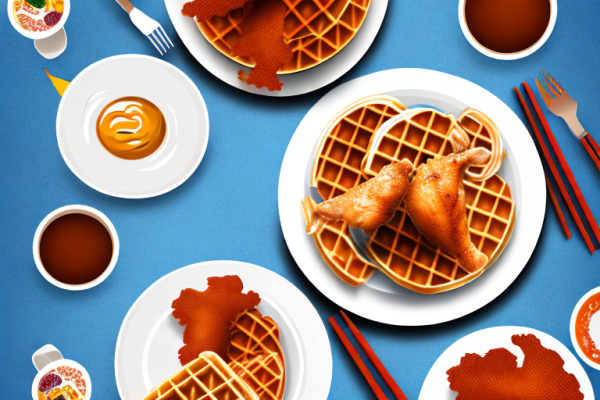 Can you make chicken and waffles with a different type of waffle topping?