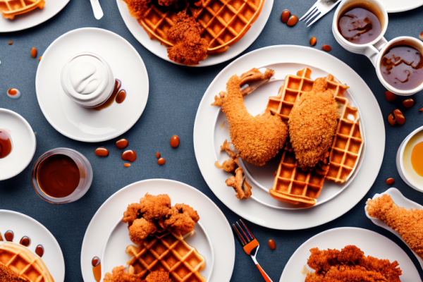 Can you make chicken and waffles with a different type of breading for the chicken?