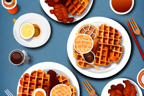 Are there any specific dietary restrictions or considerations for chicken and waffles?