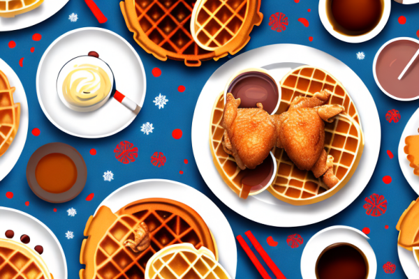 Are there any famous food festivals that feature chicken and waffles?