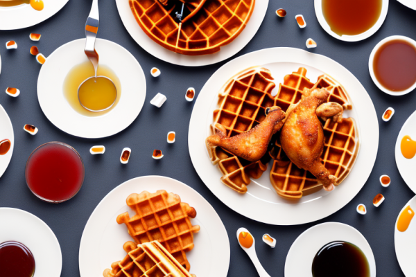 Can you make chicken and waffles with a different type of syrup consistency?