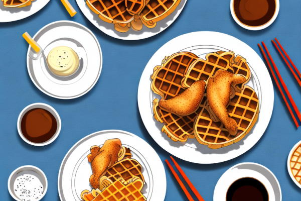 Can you make chicken and waffles with a different type of glaze for the chicken?