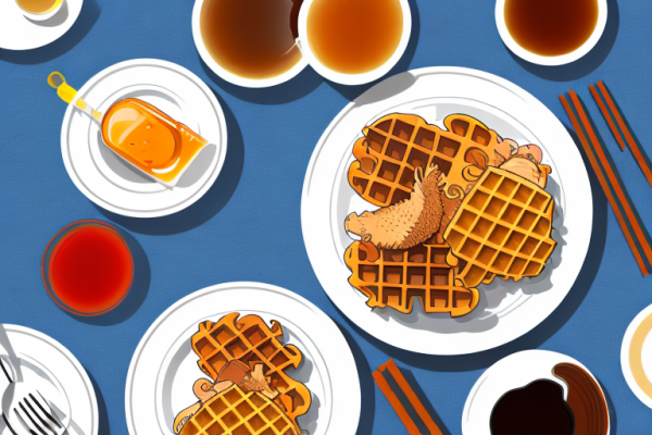 Are there any famous food bloggers or influencers who specialize in chicken and waffles?