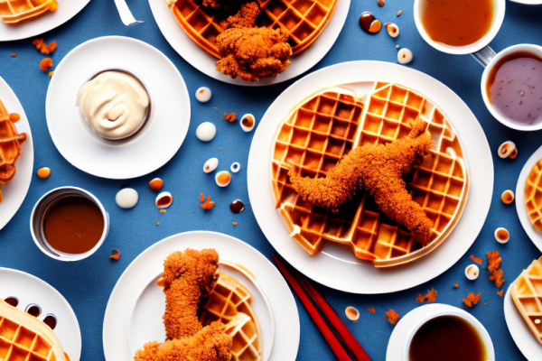 Can you make chicken and waffles with a different type of breading technique for the chicken?