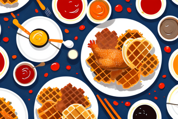 Are there any famous food festivals or events dedicated to chicken and waffles?