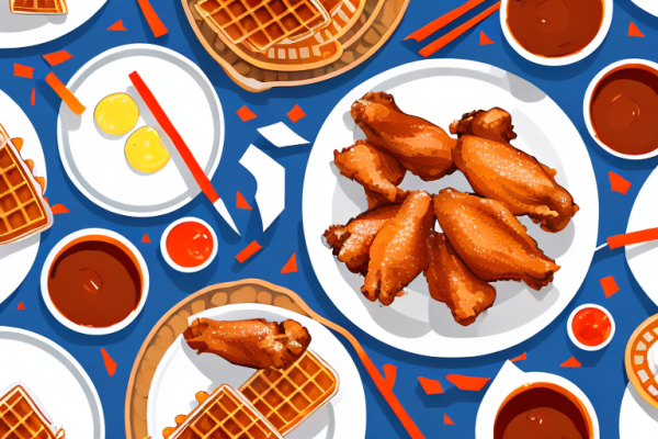 Can you make chicken and waffles with bone-in chicken wings?