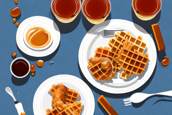 Can you make chicken and waffles with a different type of syrup temperature?