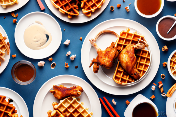 Can you make chicken and waffles with bone-in chicken thighs?