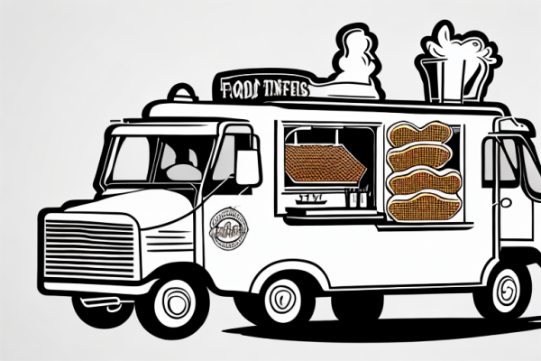 Are there any popular food trucks or street vendors known for their chicken and waffles?