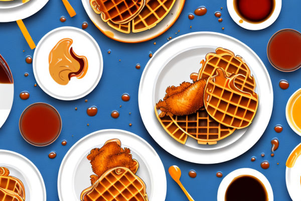 Can you make chicken and waffles with a different type of syrup sweetness level?