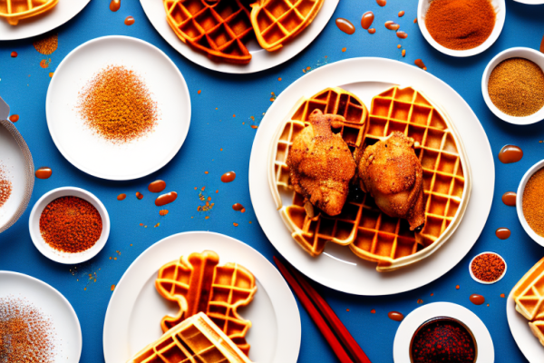 Can you make chicken and waffles with a different type of seasoning ratio for the chicken?