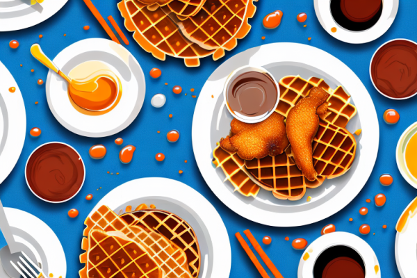 Can you make chicken and waffles with a different type of syrup flavor infusion?