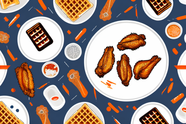 Can you make chicken and waffles with bone-in chicken wings and drumettes?