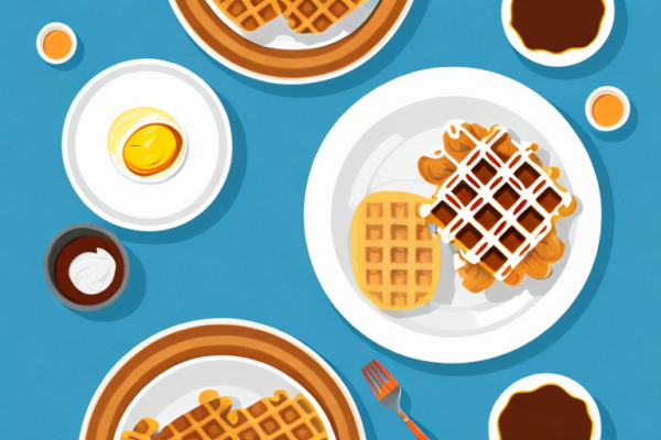 Can you make chicken and waffles with a different type of batter resting time for the waffles?