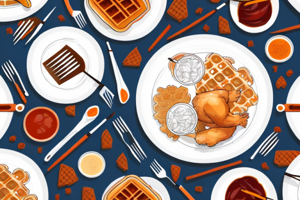 Can you make chicken and waffles with bone-in chicken thighs and drumsticks?