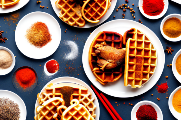 Can you make chicken and waffles with a different type of chicken seasoning blend ratio?