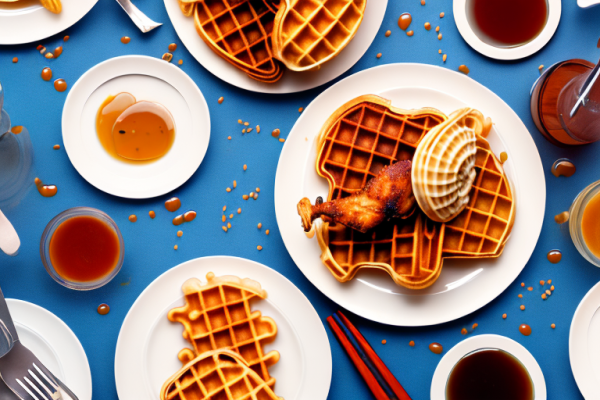 Can you make chicken and waffles with a different type of syrup garnish?