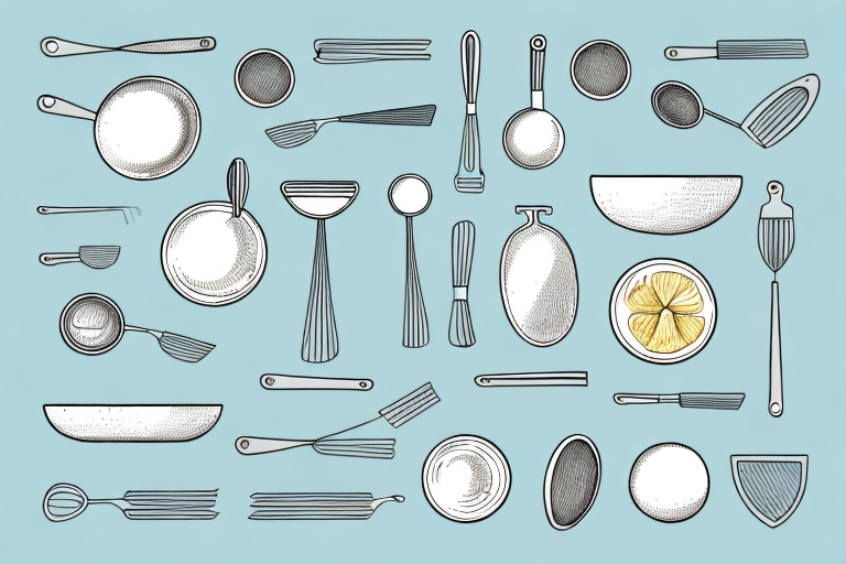 A kitchen with all the ingredients and utensils needed to make a perfect no-residue recipe