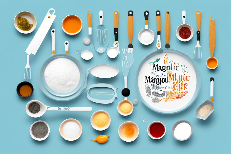 A magimix cook expert with ingredients and utensils to create a delicious meal