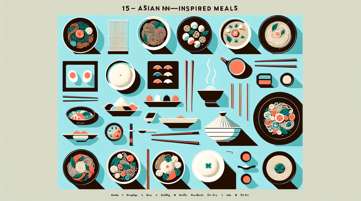 15-minute asian-inspired meals