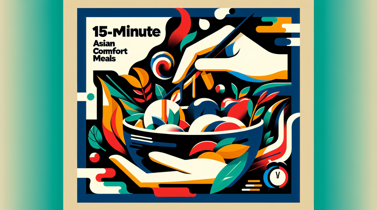 15-minute asian comfort meals